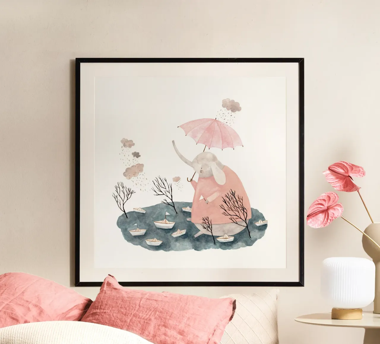 Claudia Voglhuber - Regentage poster da The Artcircle