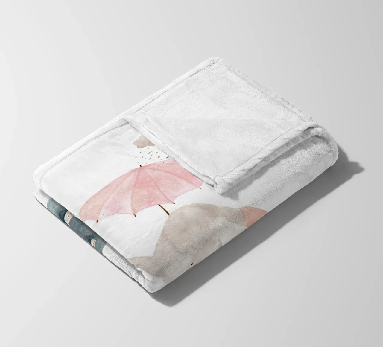 Claudia Voglhuber - Regentage coperta in pile da The Artcircle