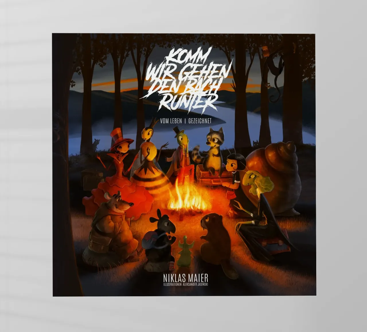 KOMM, WIR GEHEN DEN BACH RUNTER pellicola backlit da Cute'n'Rude