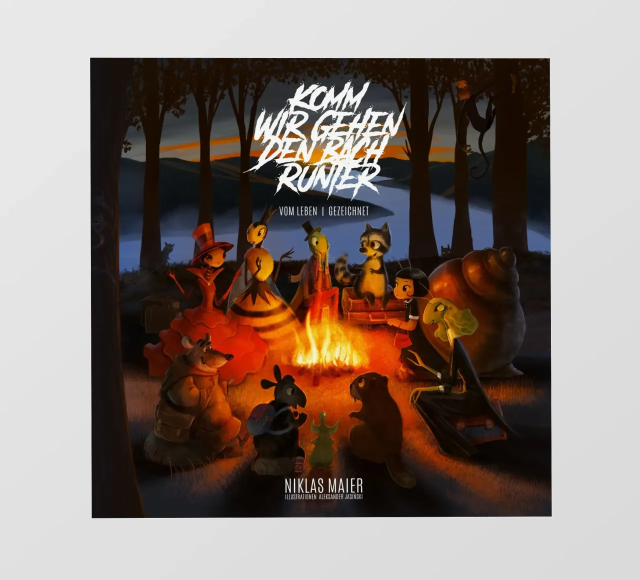 KOMM, WIR GEHEN DEN BACH RUNTER pellicola backlit da Cute'n'Rude