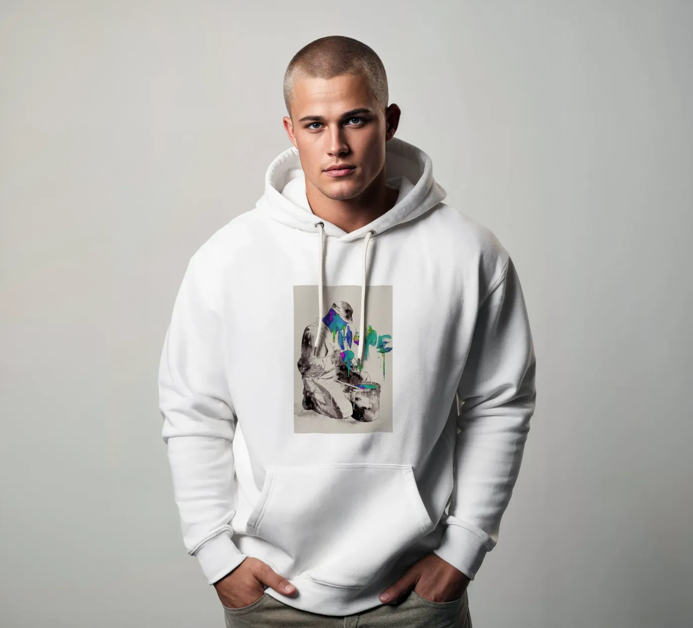 Dedication hoodie by Matheus Lopes Castro
