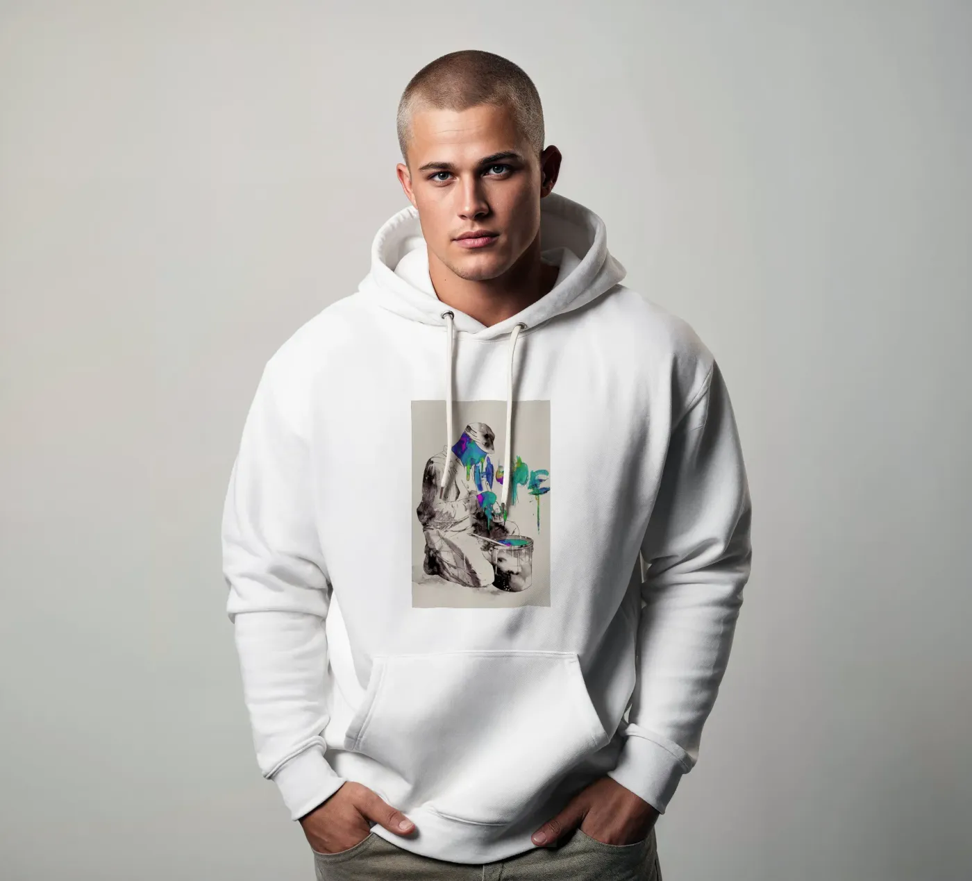 Dedication hoodie by Matheus Lopes Castro
