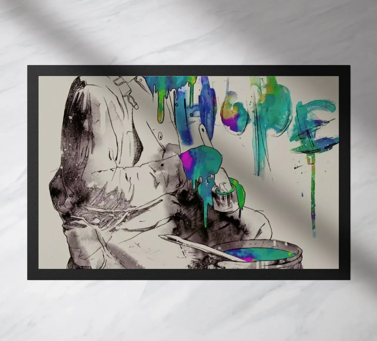 Dedication doormat by Matheus Lopes Castro