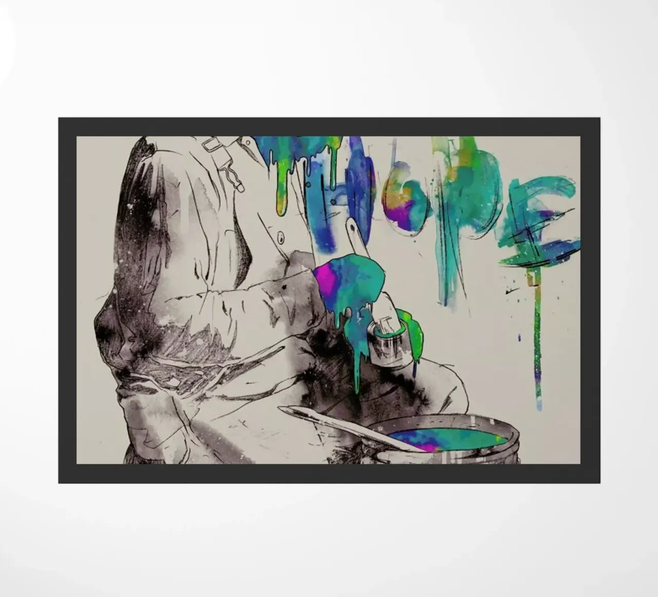 Dedication doormat by Matheus Lopes Castro