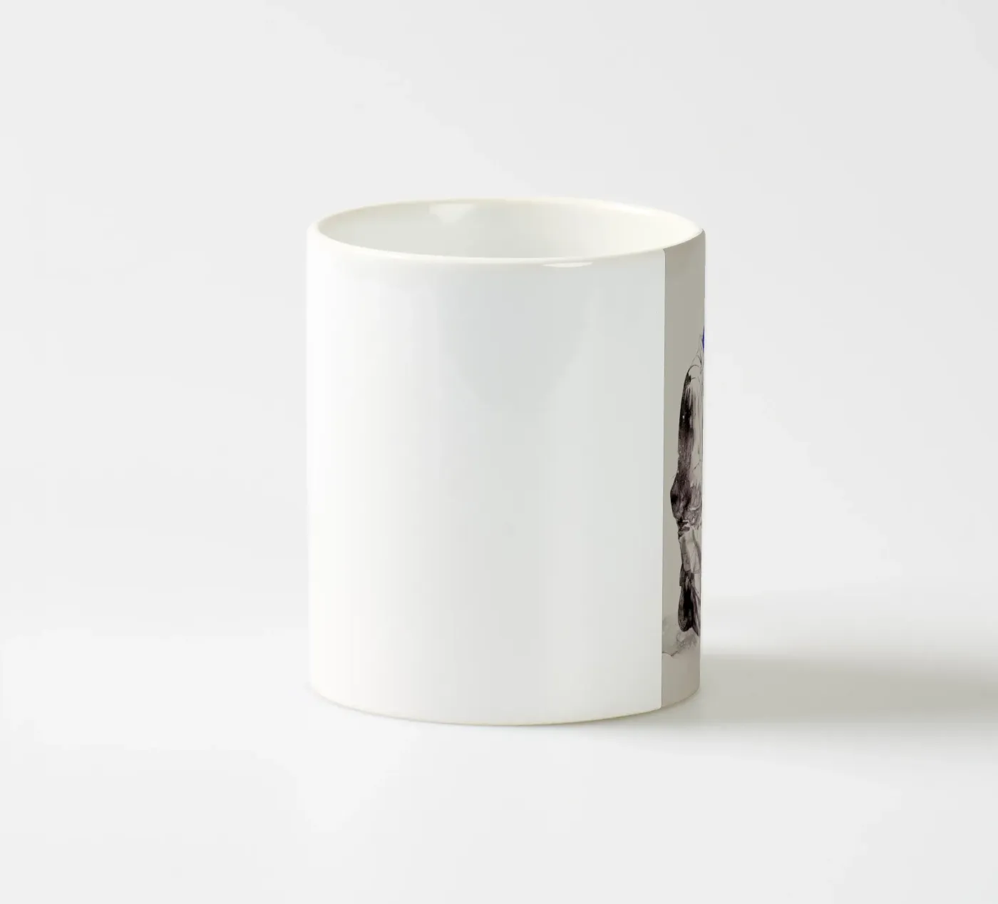 Dedication ceramic mug by Matheus Lopes Castro
