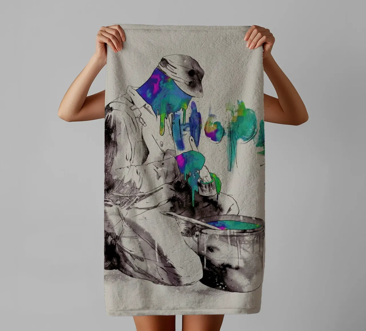 Dedication towel by Matheus Lopes Castro