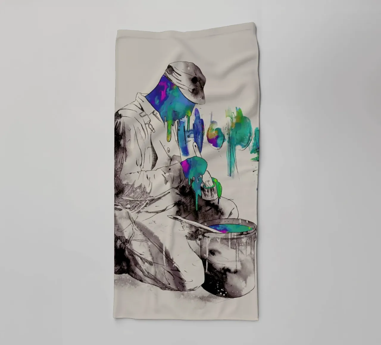 Dedication towel by Matheus Lopes Castro