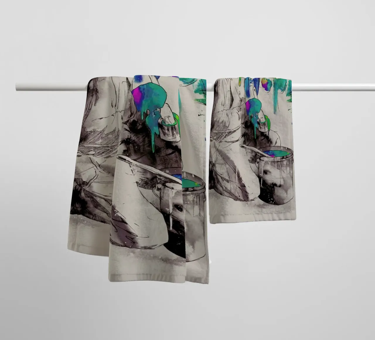 Dedication towel by Matheus Lopes Castro