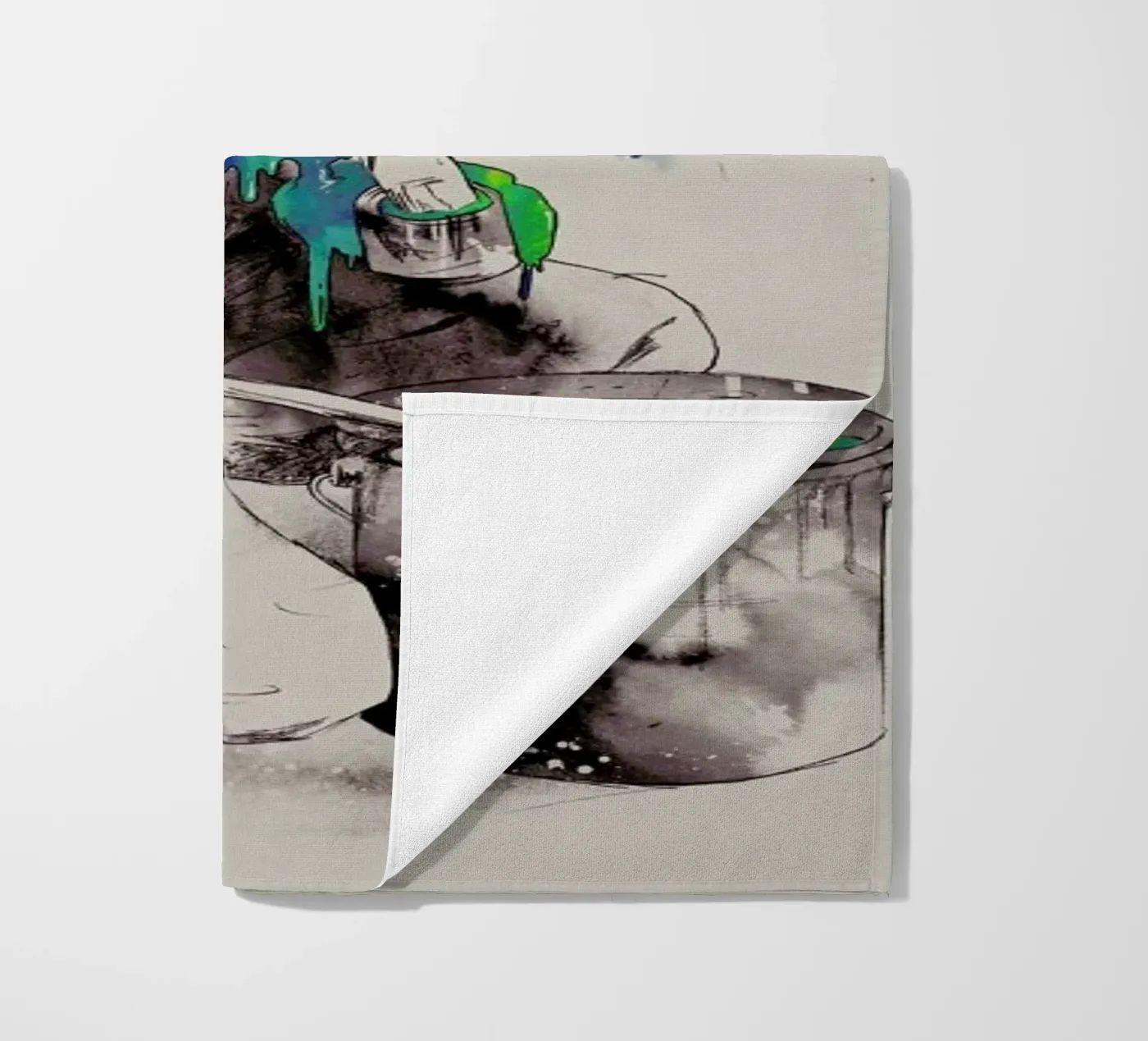 Dedication strandhanddoek van Matheus Lopes Castro