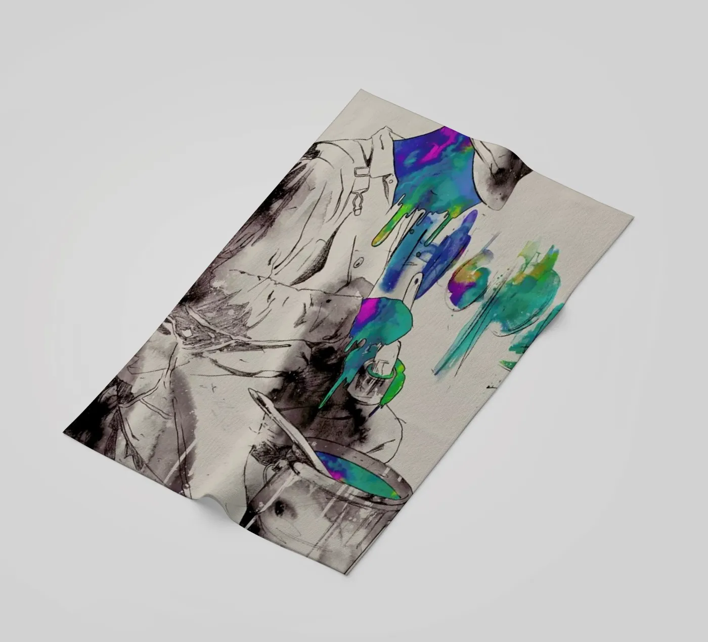 Dedication strandhanddoek van Matheus Lopes Castro