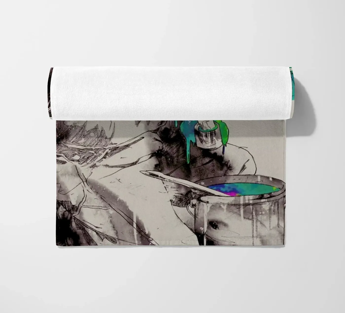 Dedication strandhanddoek van Matheus Lopes Castro