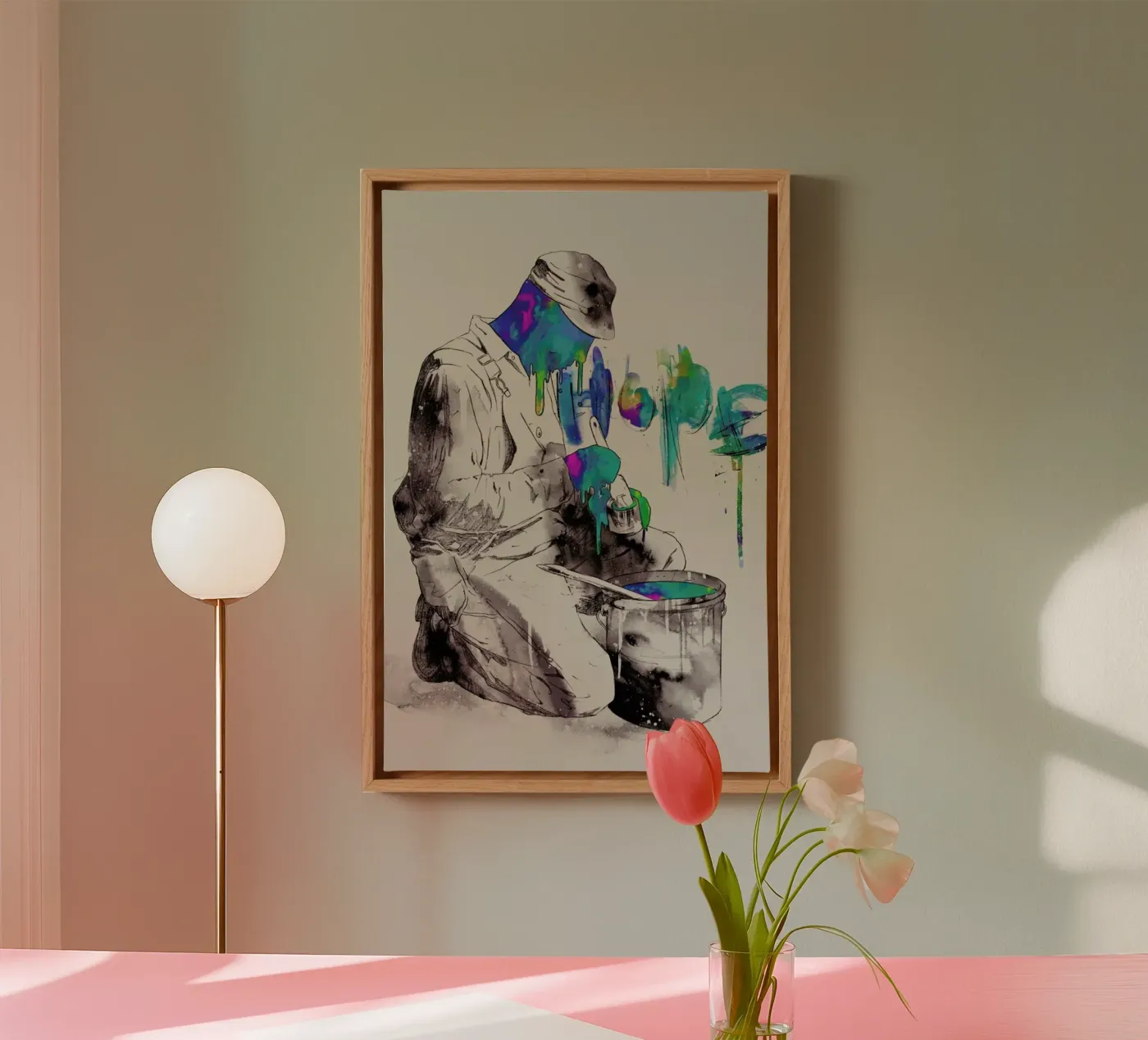 Dedication Leinwand von Matheus Lopes Castro