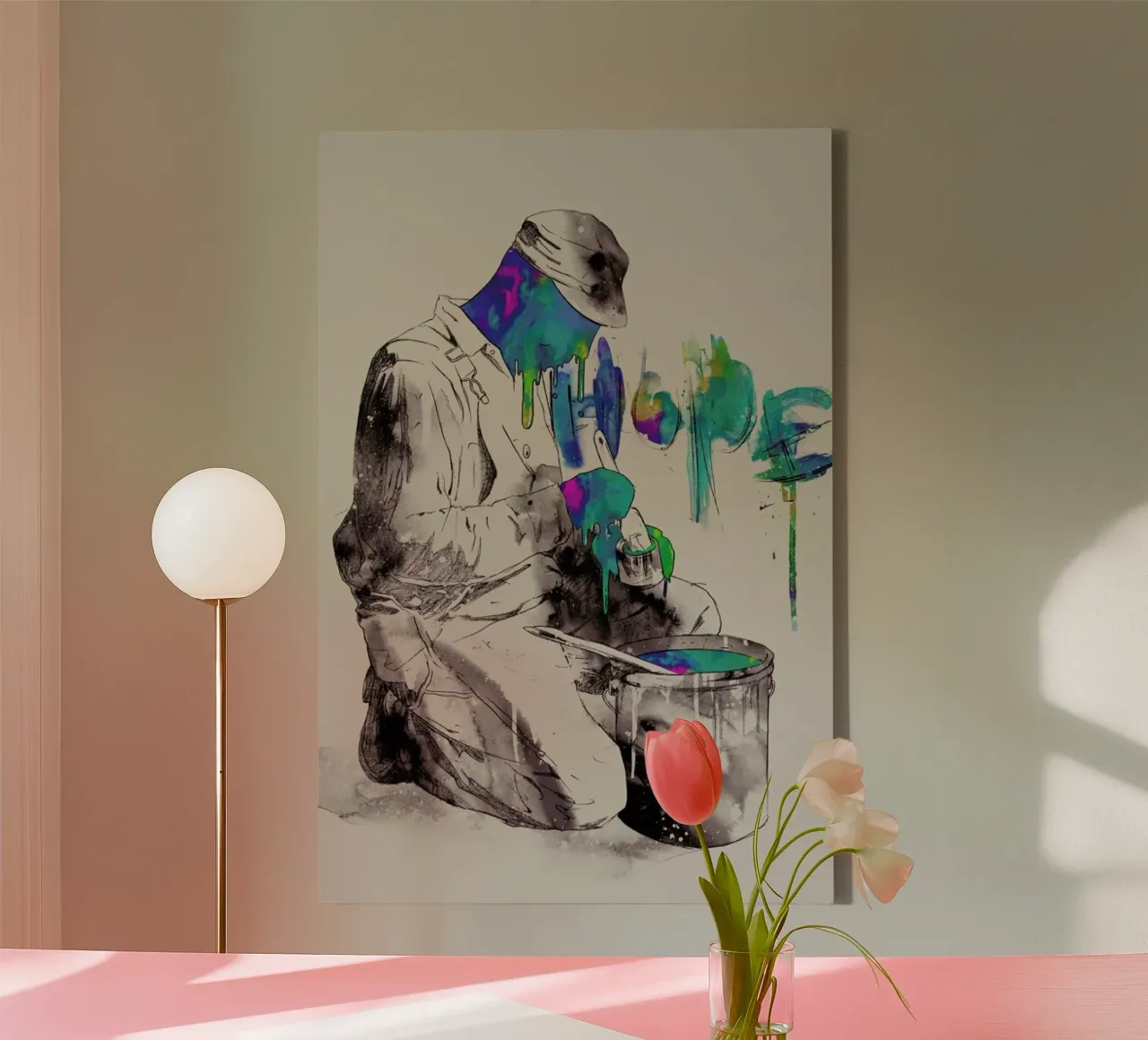 Dedication canvas by Matheus Lopes Castro