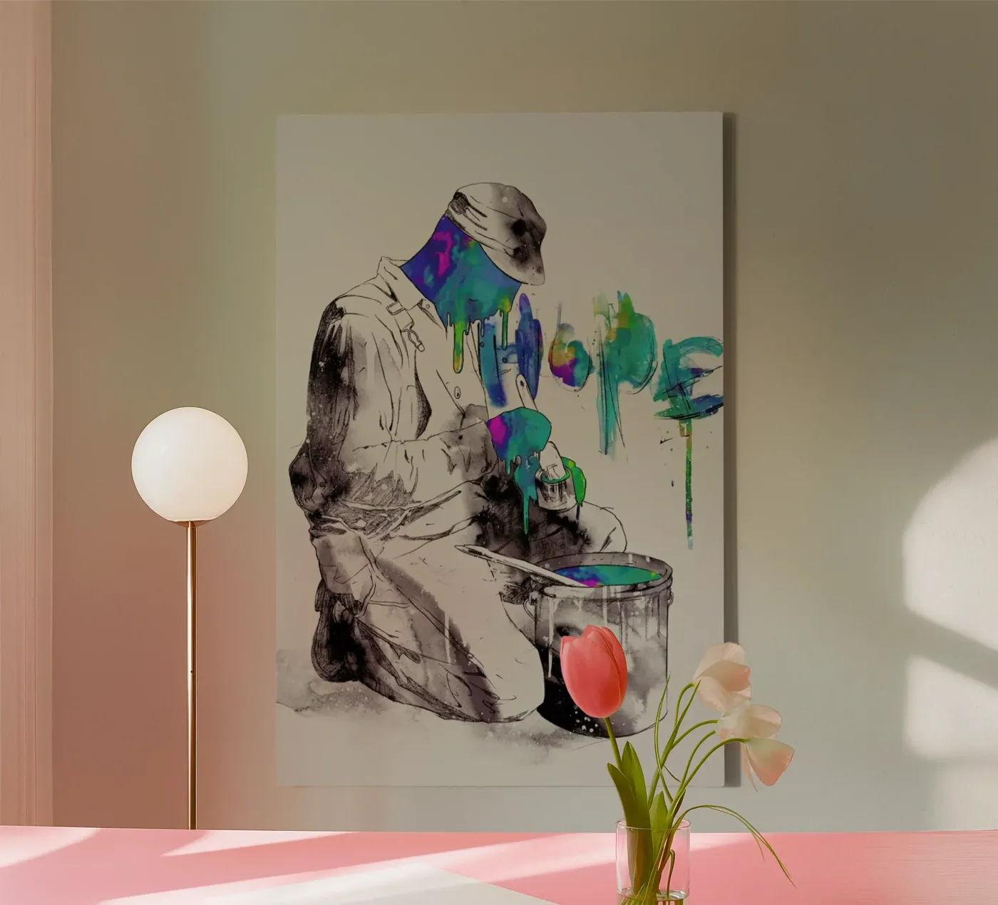 Dedication Leinwand von Matheus Lopes Castro