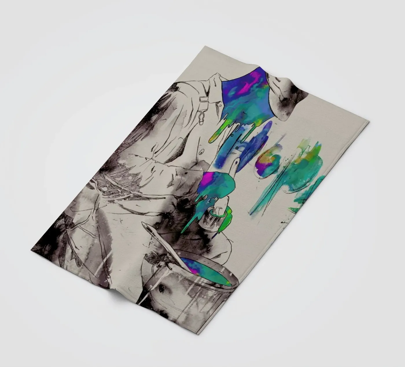 Dedication fleecedeken van Matheus Lopes Castro