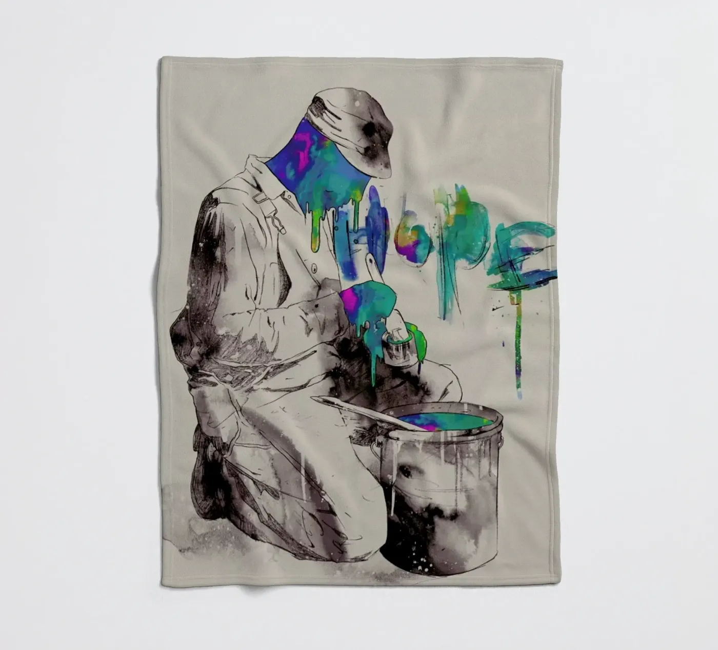 Dedication fleecedeken van Matheus Lopes Castro