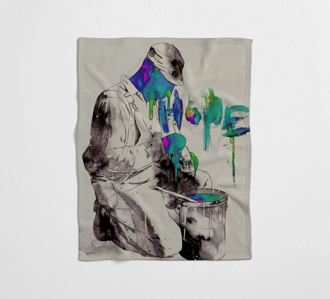 Dedication fleecedeken van Matheus Lopes Castro