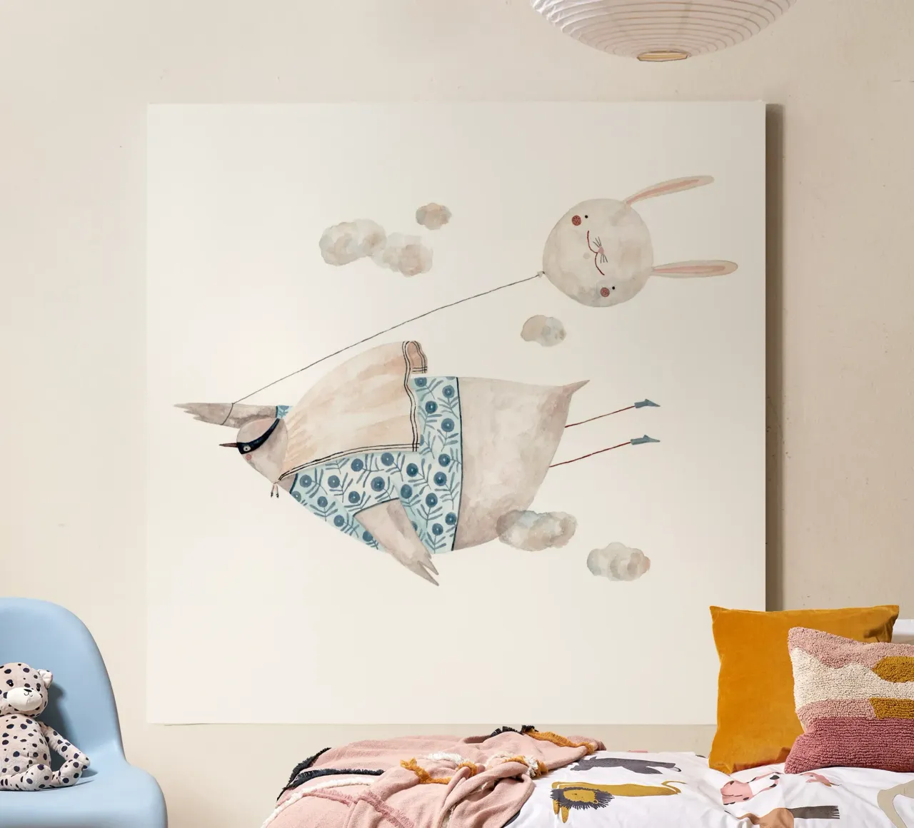 Claudia Voglhuber - Superheld tela con Cornice a cassetta da The Artcircle