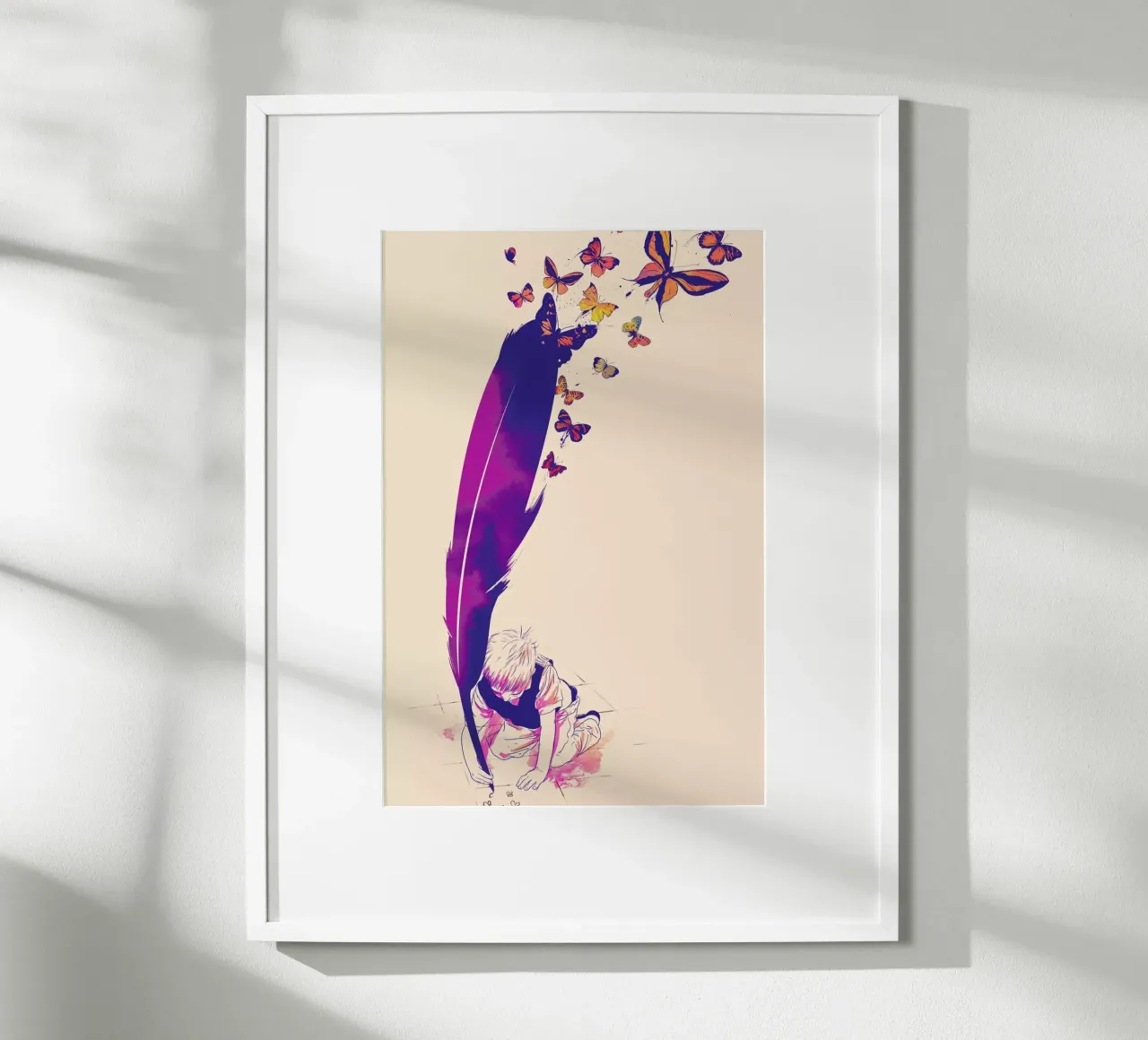 Unlimited poster con telaio in legno da Matheus Lopes Castro