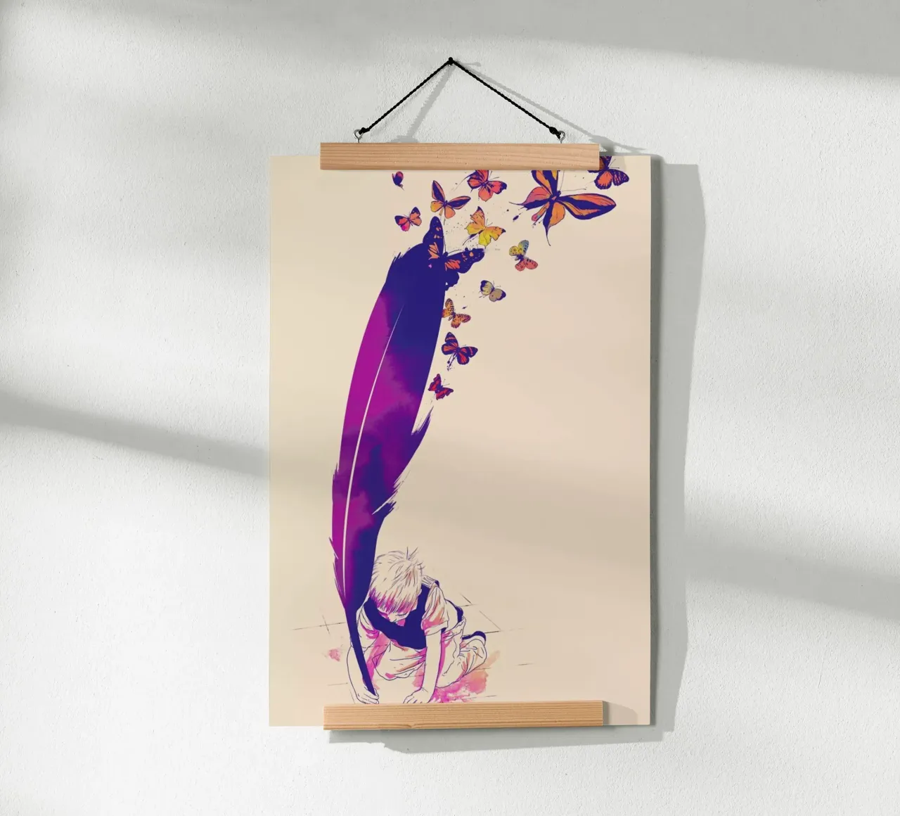 Unlimited poster con telaio in legno da Matheus Lopes Castro