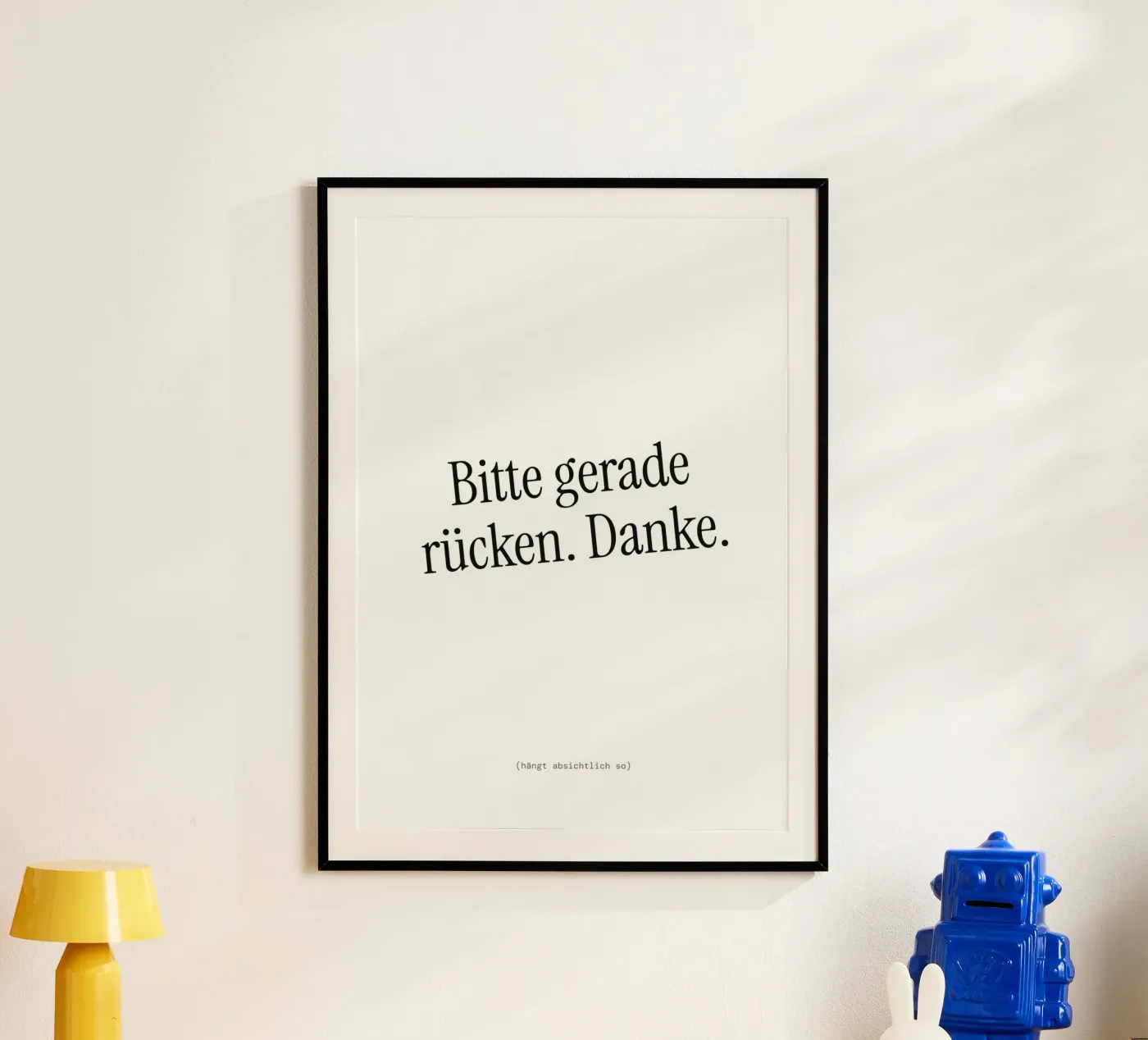 gerade poster by Alina