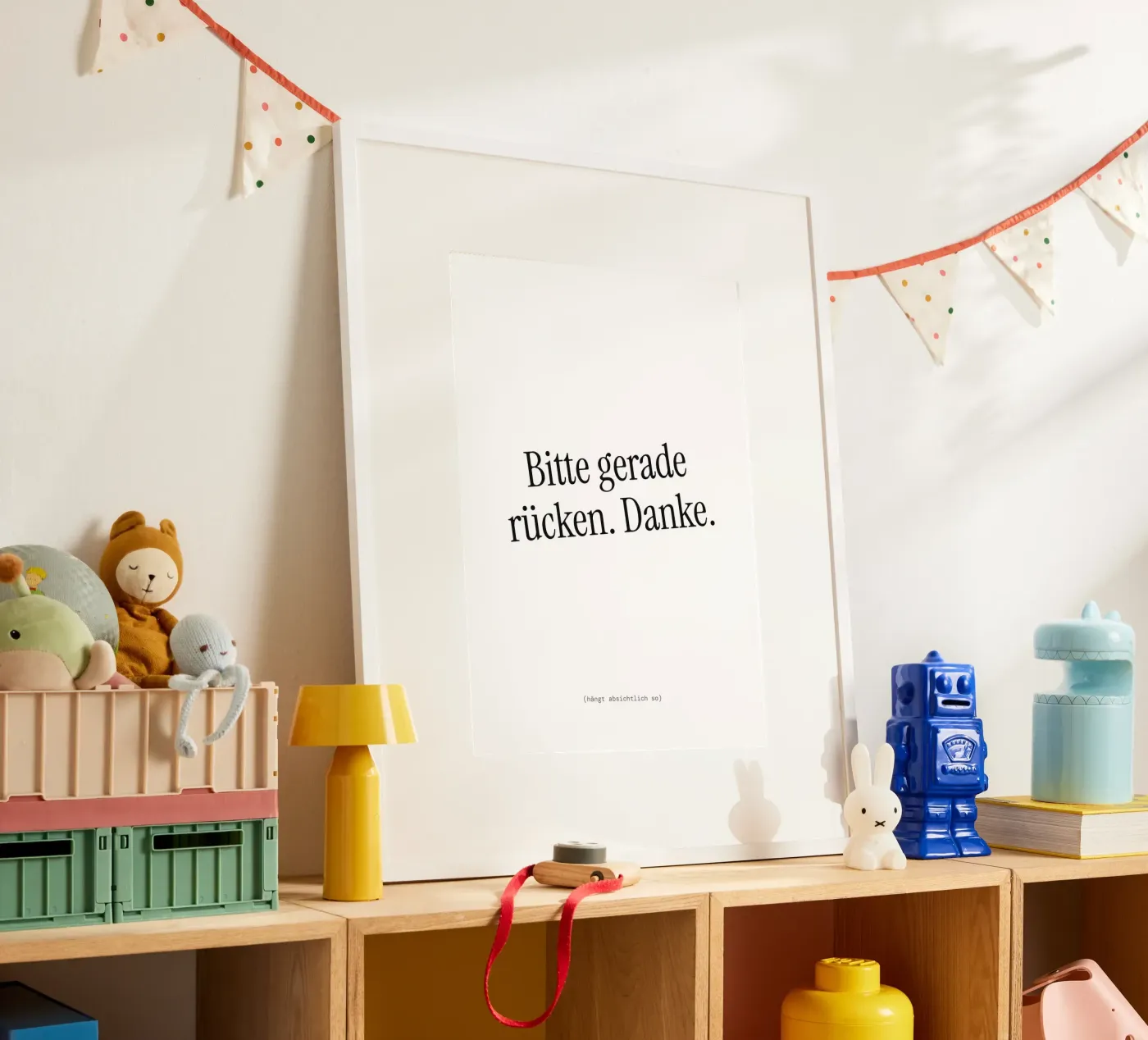 gerade poster by Alina