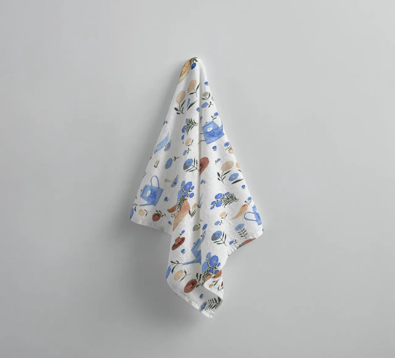 Claudia Voglhuber - Teezeit Muster asciugamano da bagno da The Artcircle