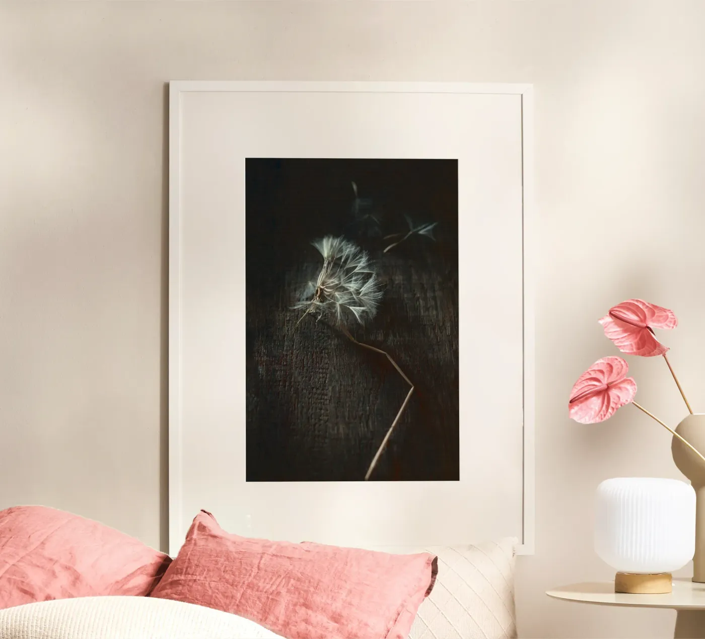 Dandelion poster by Augenblicke-foto