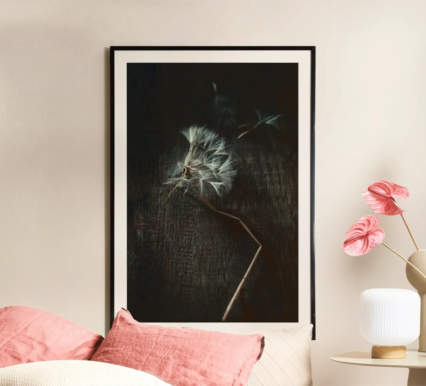 Dandelion poster by Augenblicke-foto