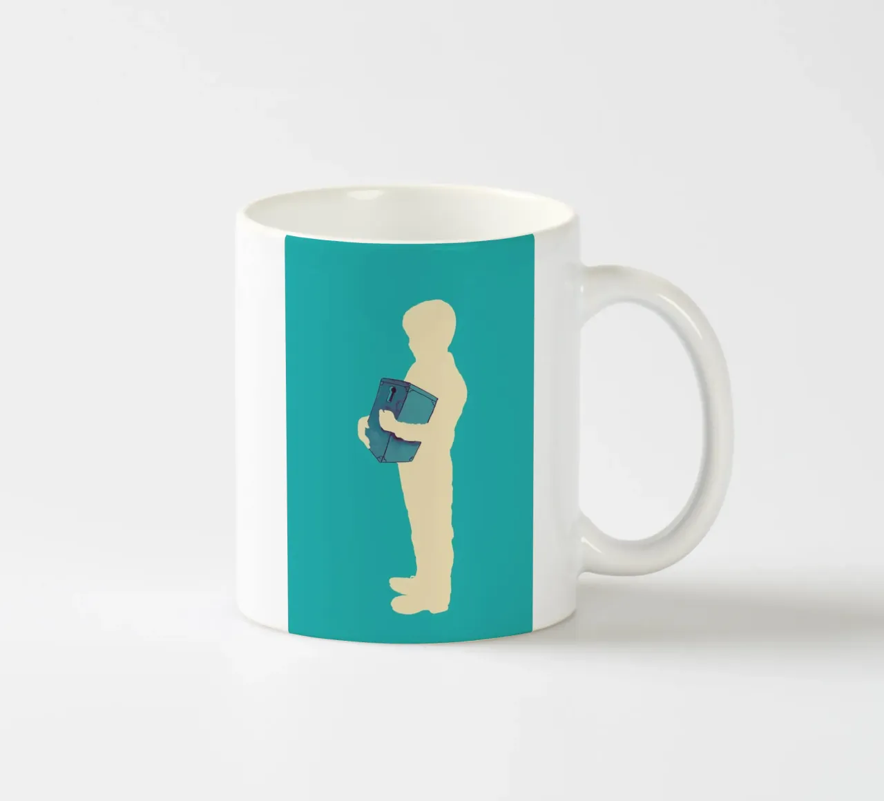 You Can't Take Me With You Keramik Tasse von Matheus Lopes Castro