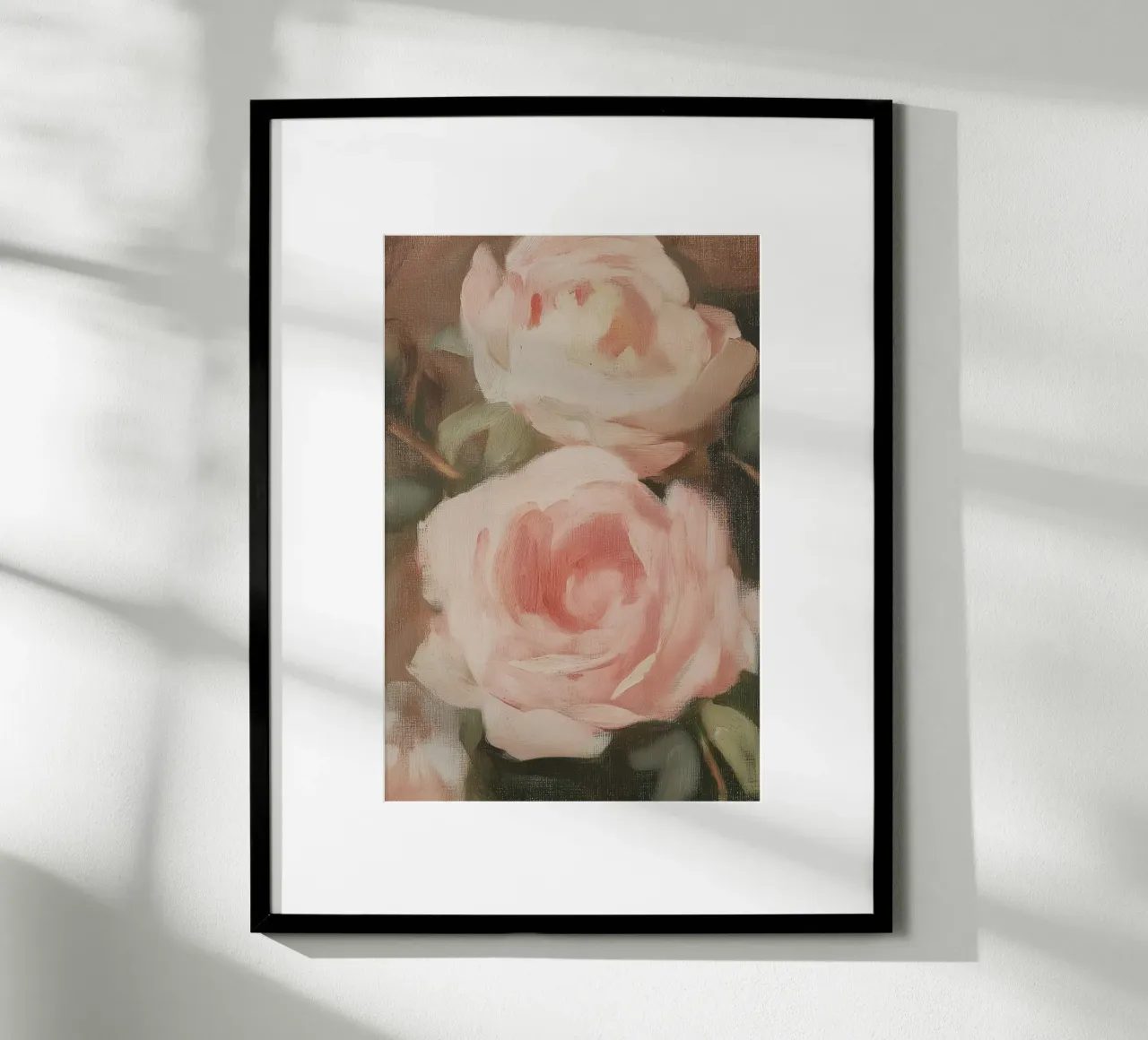 Rose rosa poster da Melloi Art Print