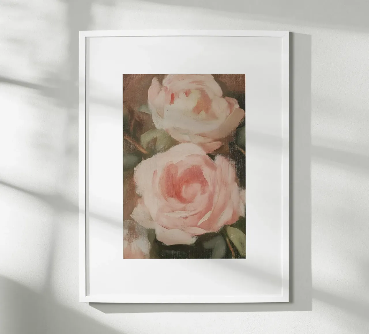 Rose rosa poster da Melloi Art Print