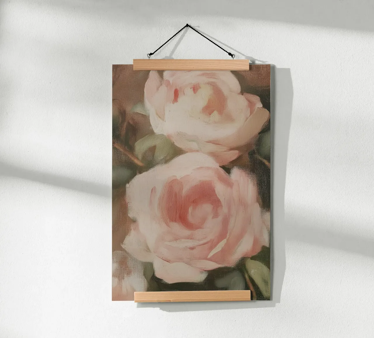 Rose rosa poster da Melloi Art Print