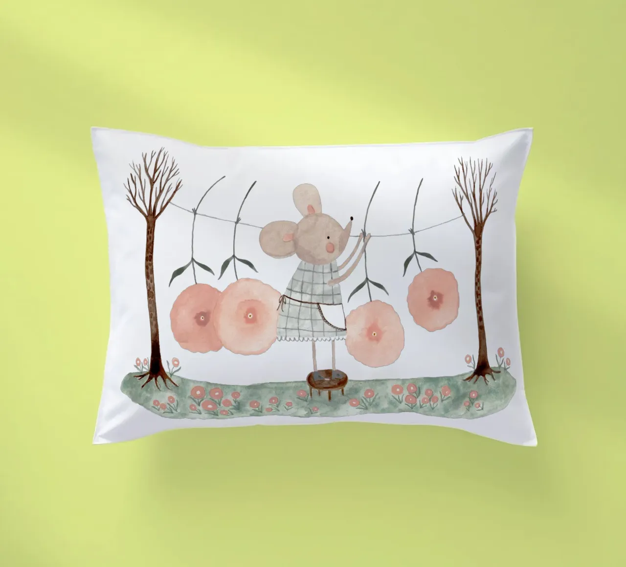 Claudia Voglhuber - Waschtag cuscino da The Artcircle