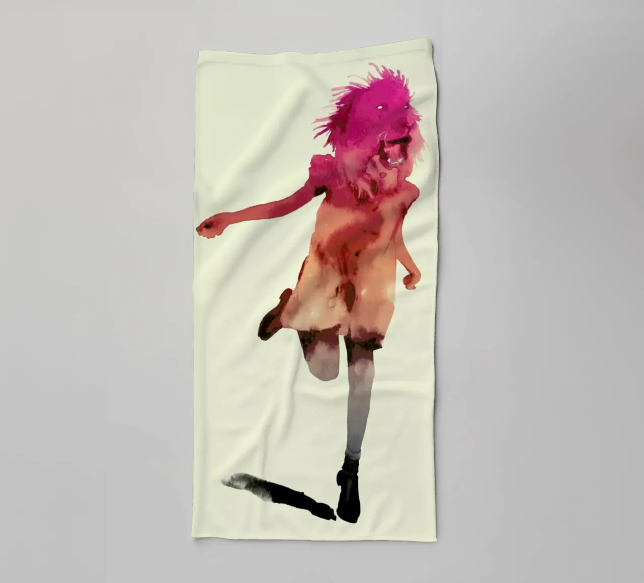 As Tall As Lions towel by Matheus Lopes Castro