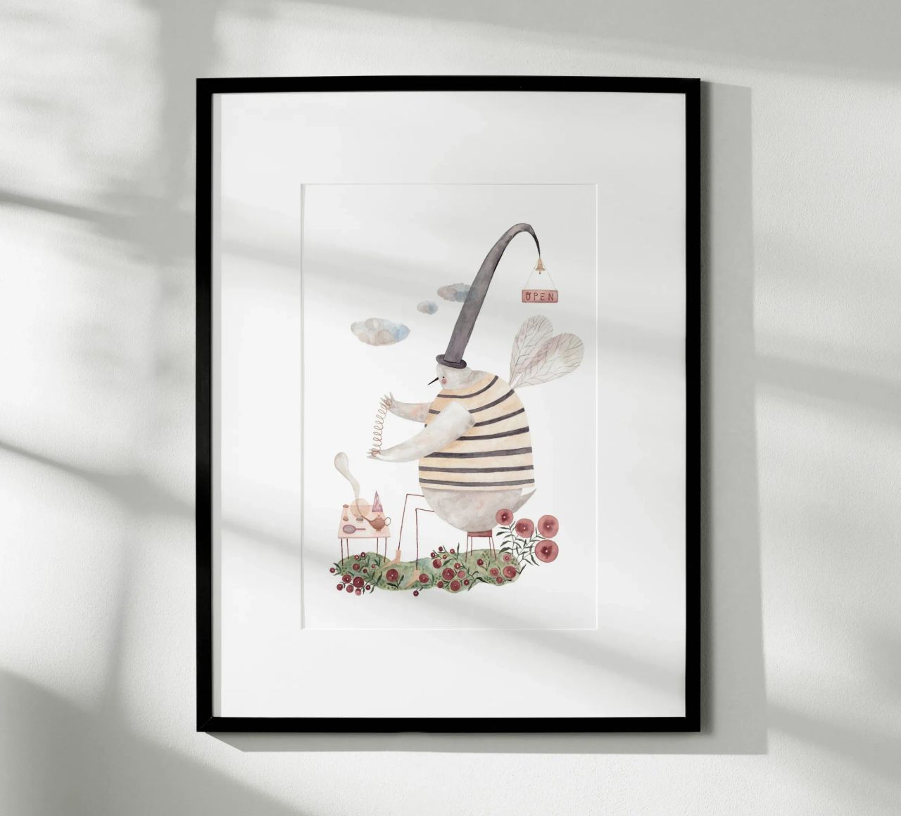Claudia Voglhuber - Wunderladen poster by The Artcircle