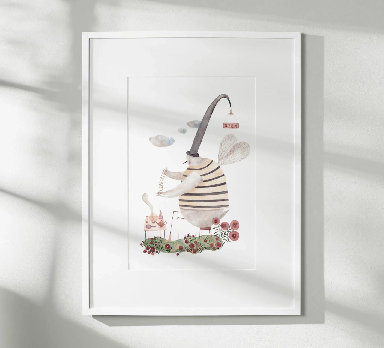 Claudia Voglhuber - Wunderladen poster by The Artcircle