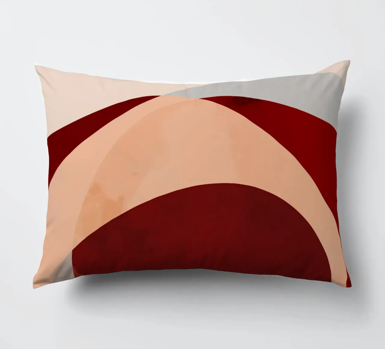 Abstract Shapes 14 | Brown, Terracotta, Rust, Neutrals cuscino da sabidussi