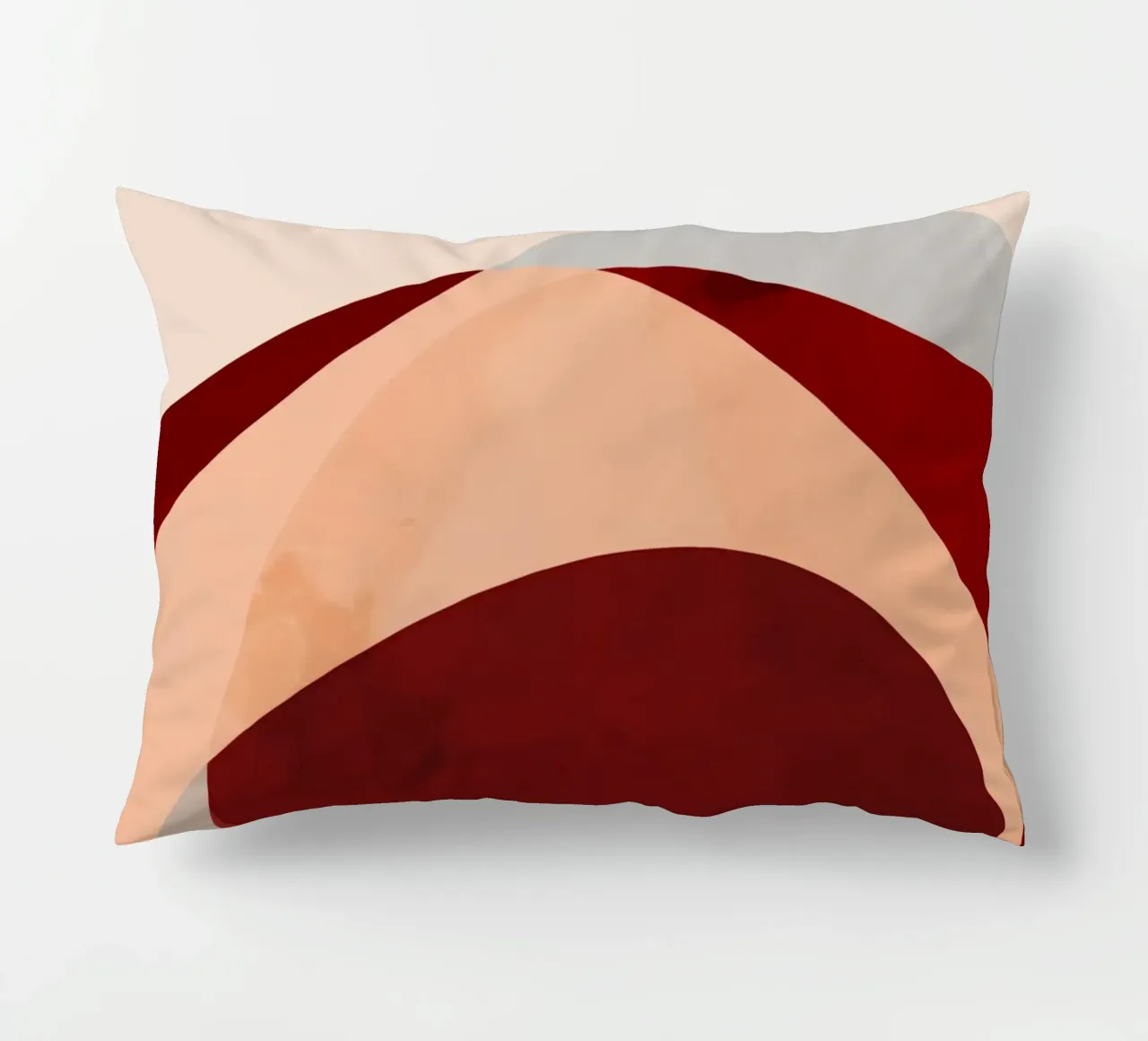 Abstract Shapes 14 | Brown, Terracotta, Rust, Neutrals cuscino da sabidussi