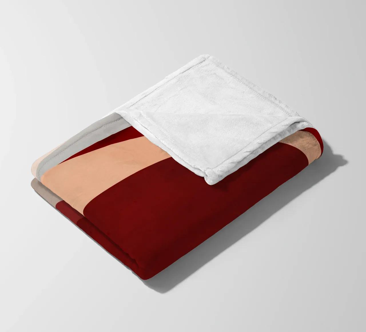 Abstract Shapes 14 | Brown, Terracotta, Rust, Neutrals coperta in pile da sabidussi