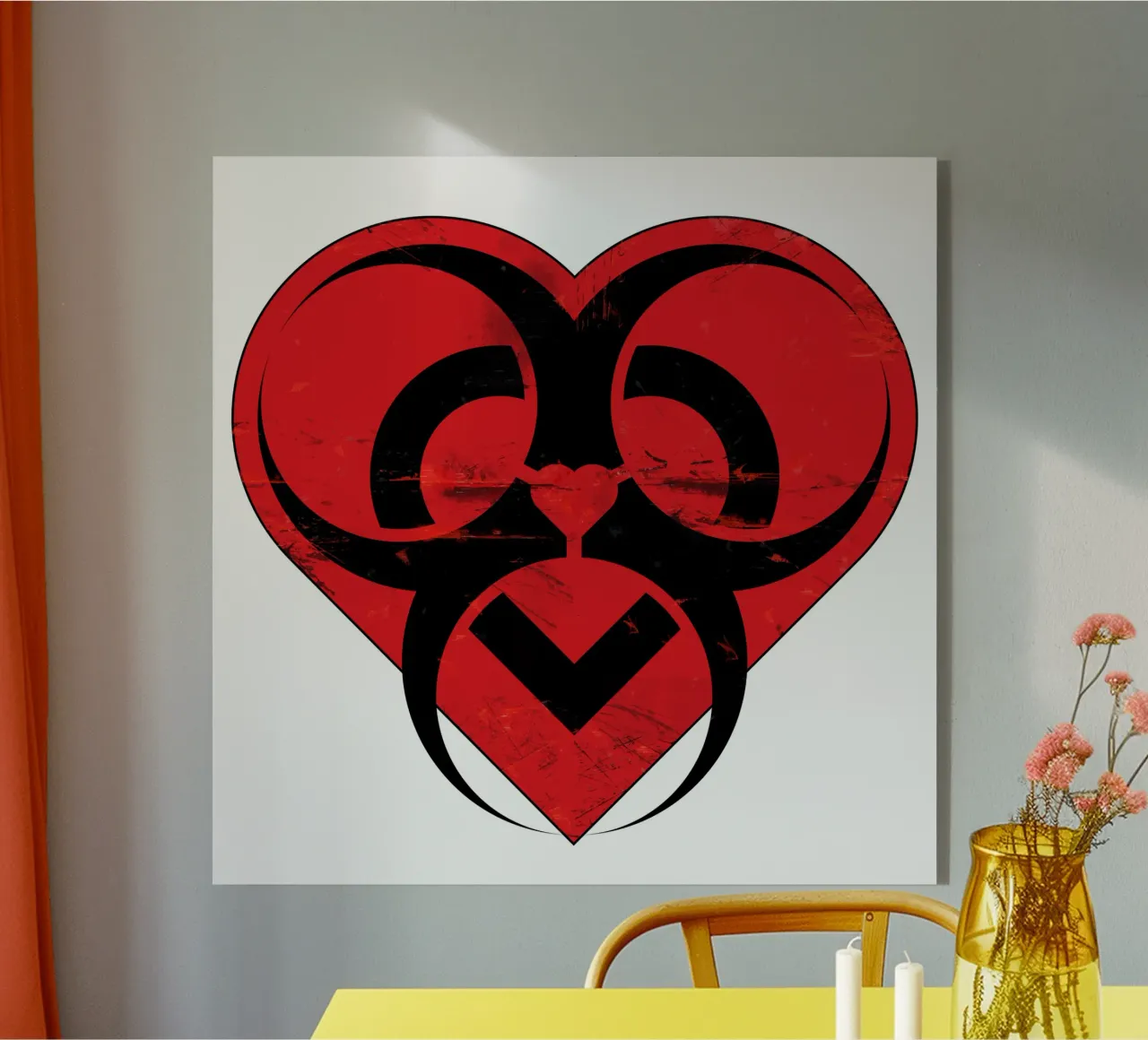 Hazardous Love plexiglass da Thomas Fuchs