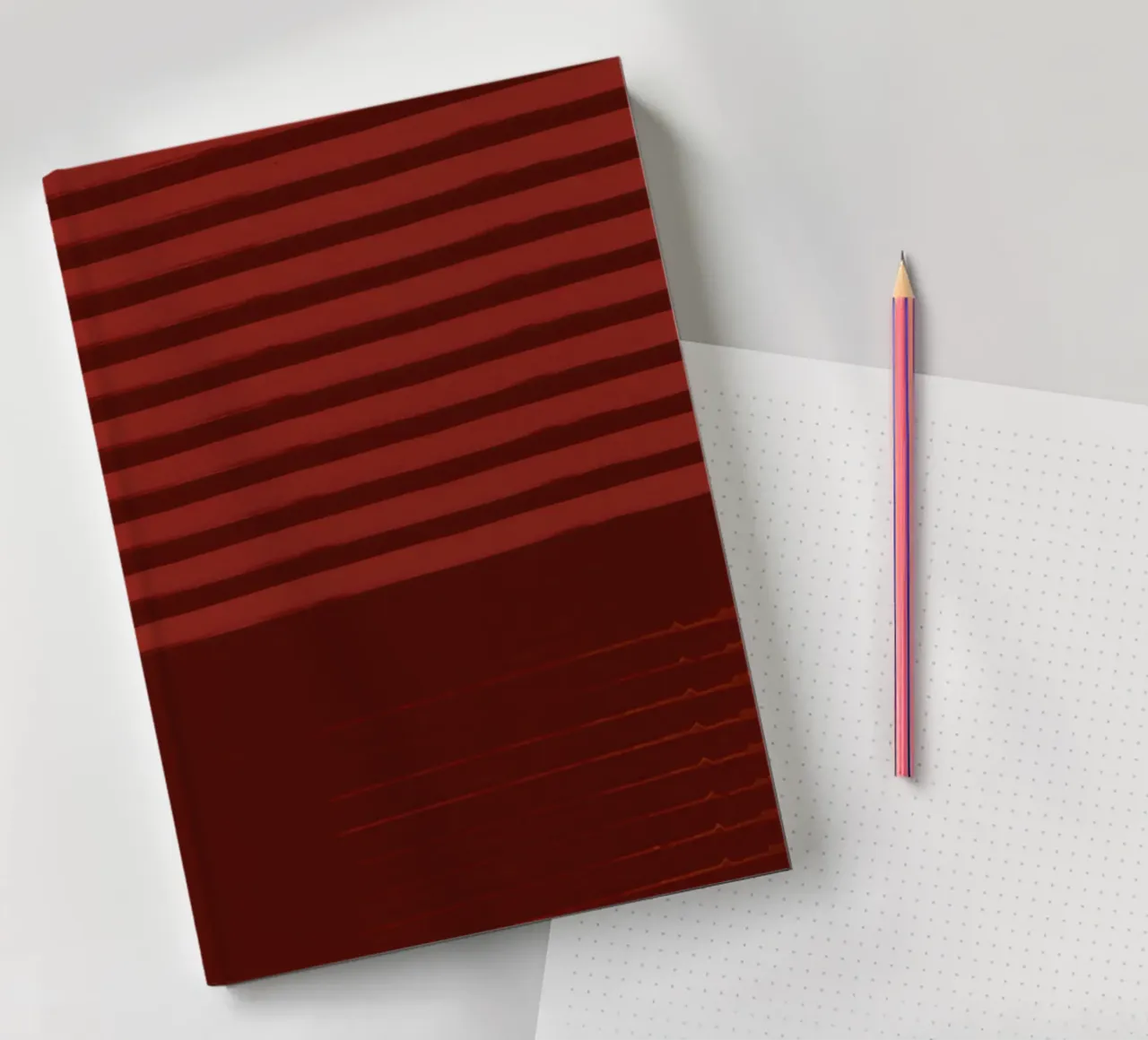 Shutter Studies 3A | Minimal Shape Abstract | Dark Red Brown diario da sabidussi