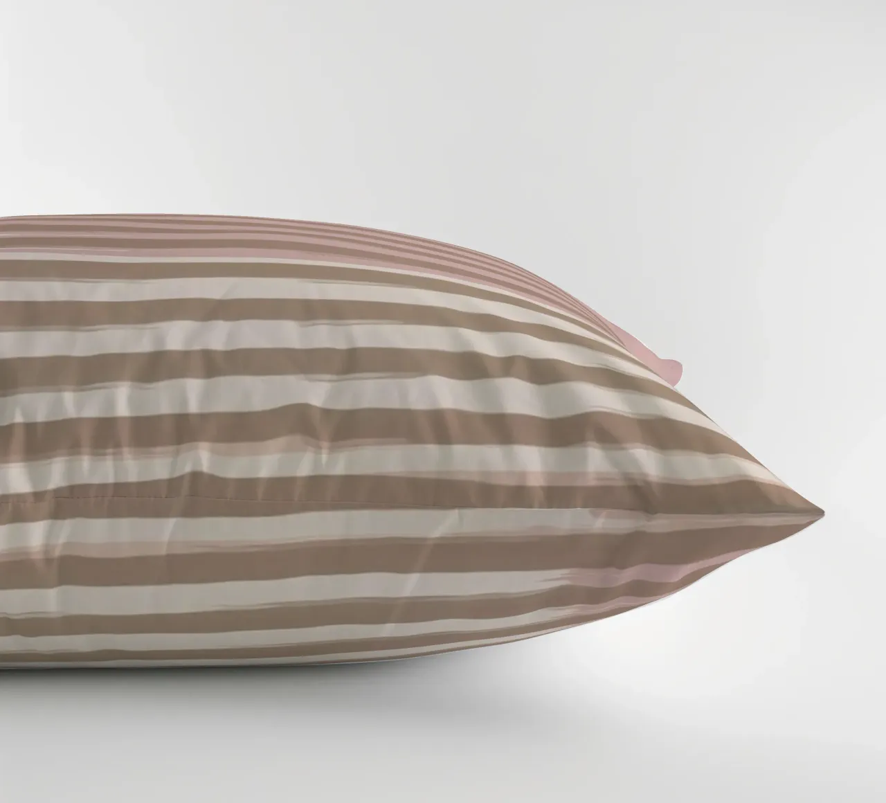 Shutter Studies 3B | Minimal Abstract | Dusty Pink & Taupe cuscino da sabidussi