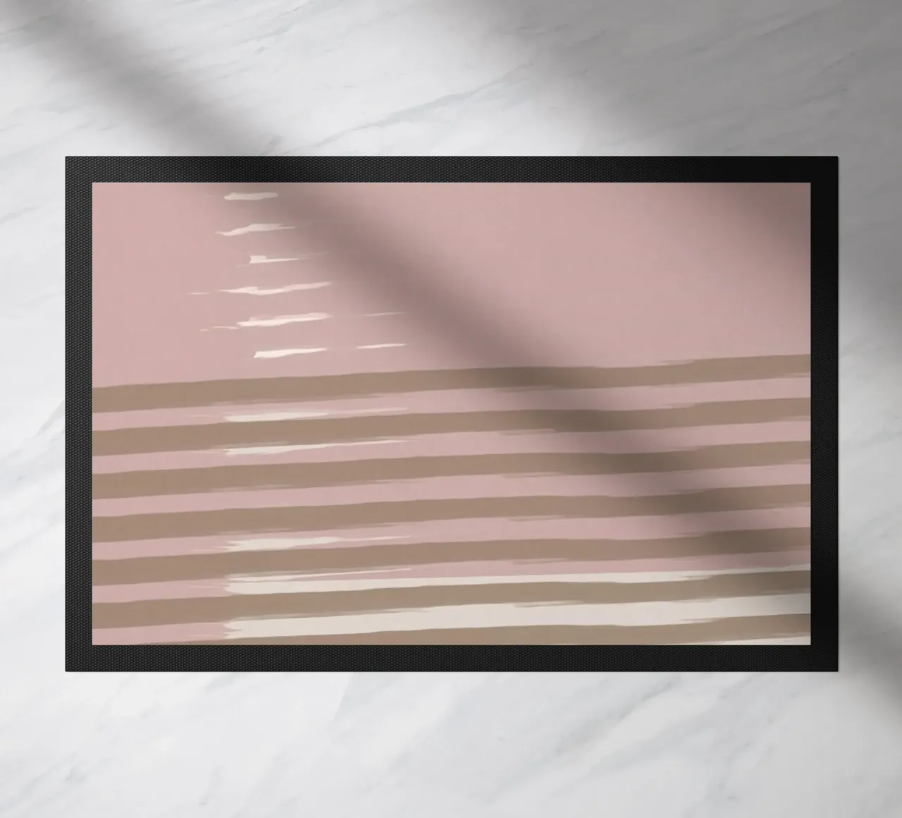Shutter Studies 3B | Minimal Abstract | Dusty Pink & Taupe zerbino da sabidussi