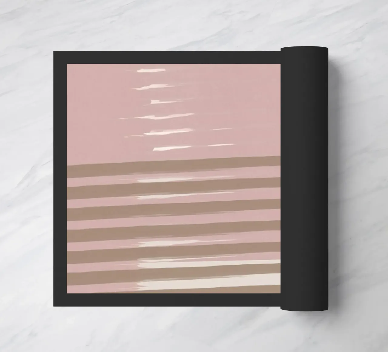 Shutter Studies 3B | Minimal Abstract | Dusty Pink & Taupe zerbino da sabidussi