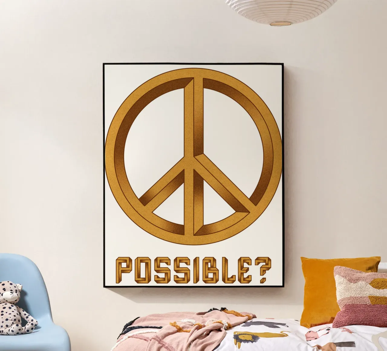 Impossible Peace plexiglass da Thomas Fuchs