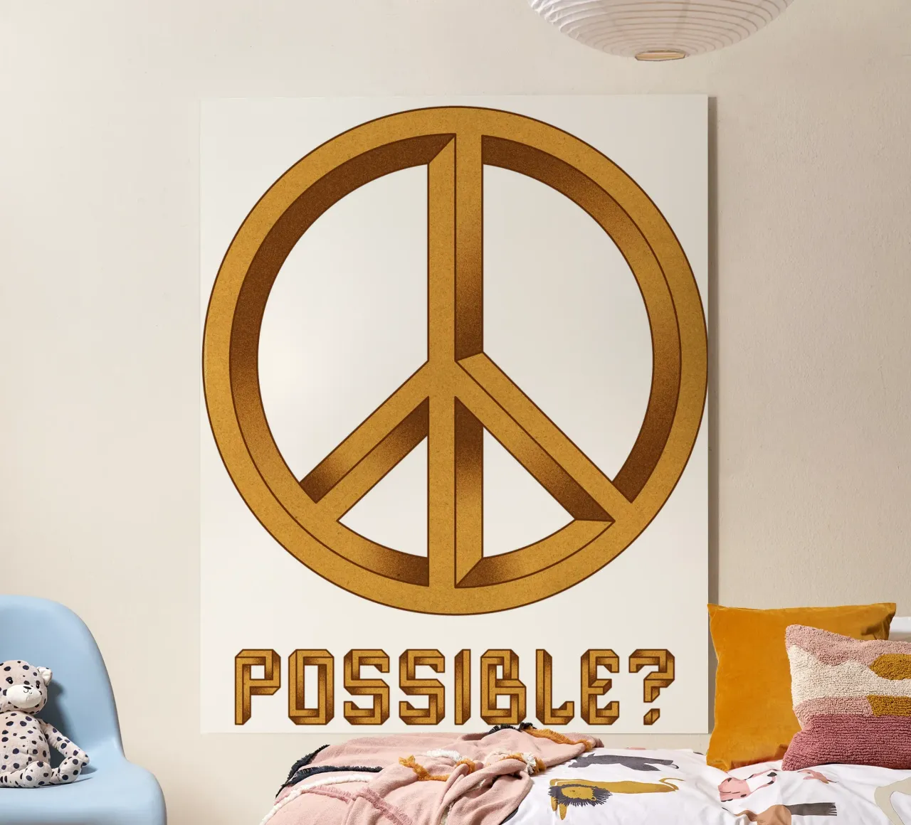 Impossible Peace plexiglass da Thomas Fuchs