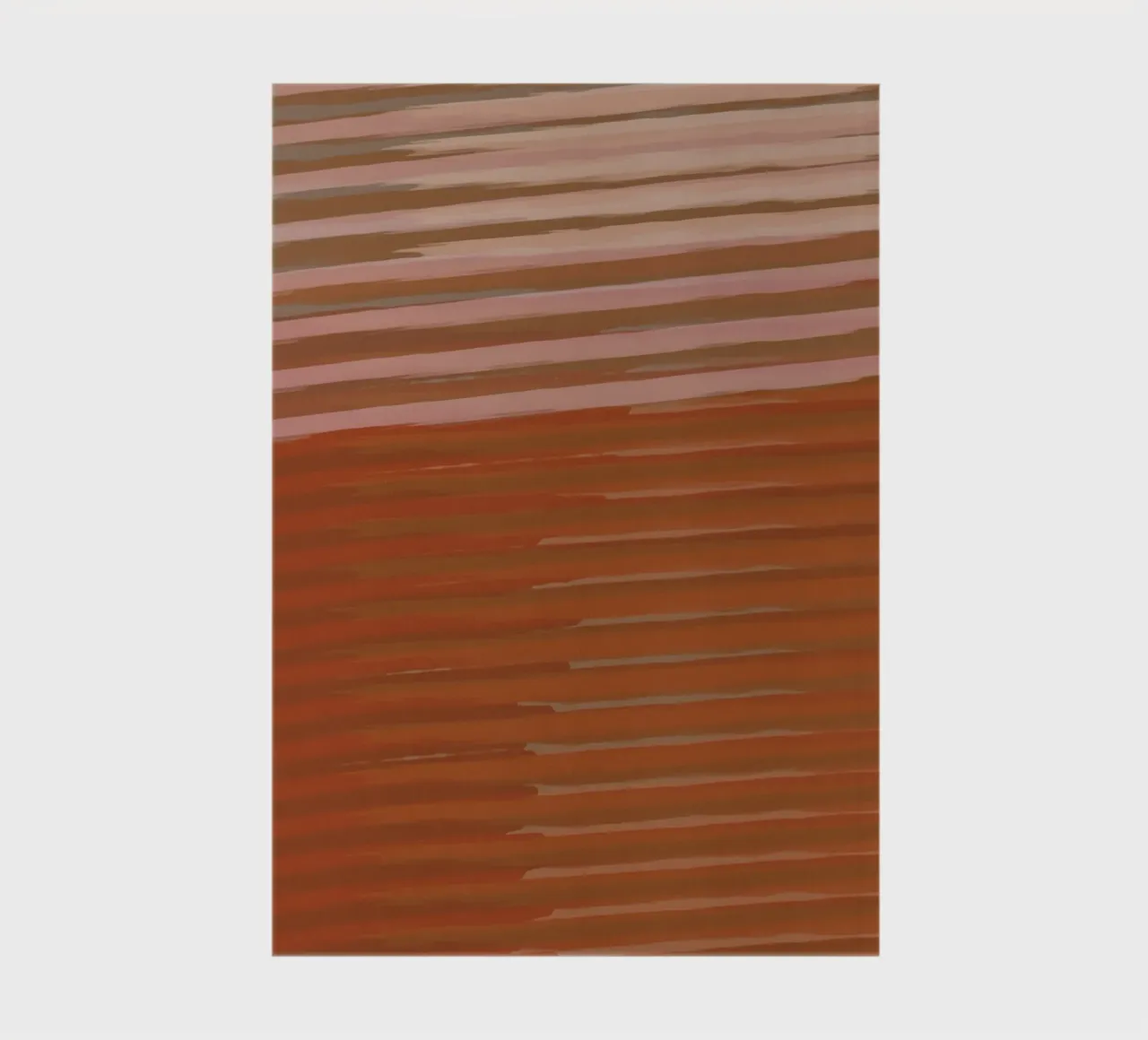 Shutter Studies 3C | Muted Orange, Pink, Cream notebook by sabidussi