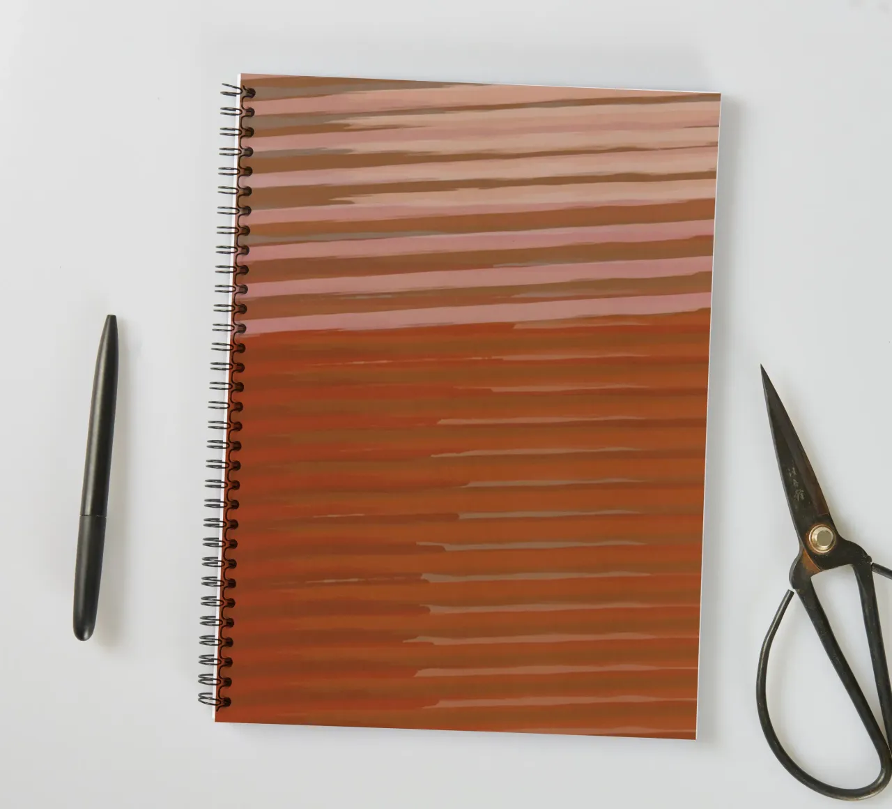 Shutter Studies 3C | Muted Orange, Pink, Cream Ringbuch von sabidussi