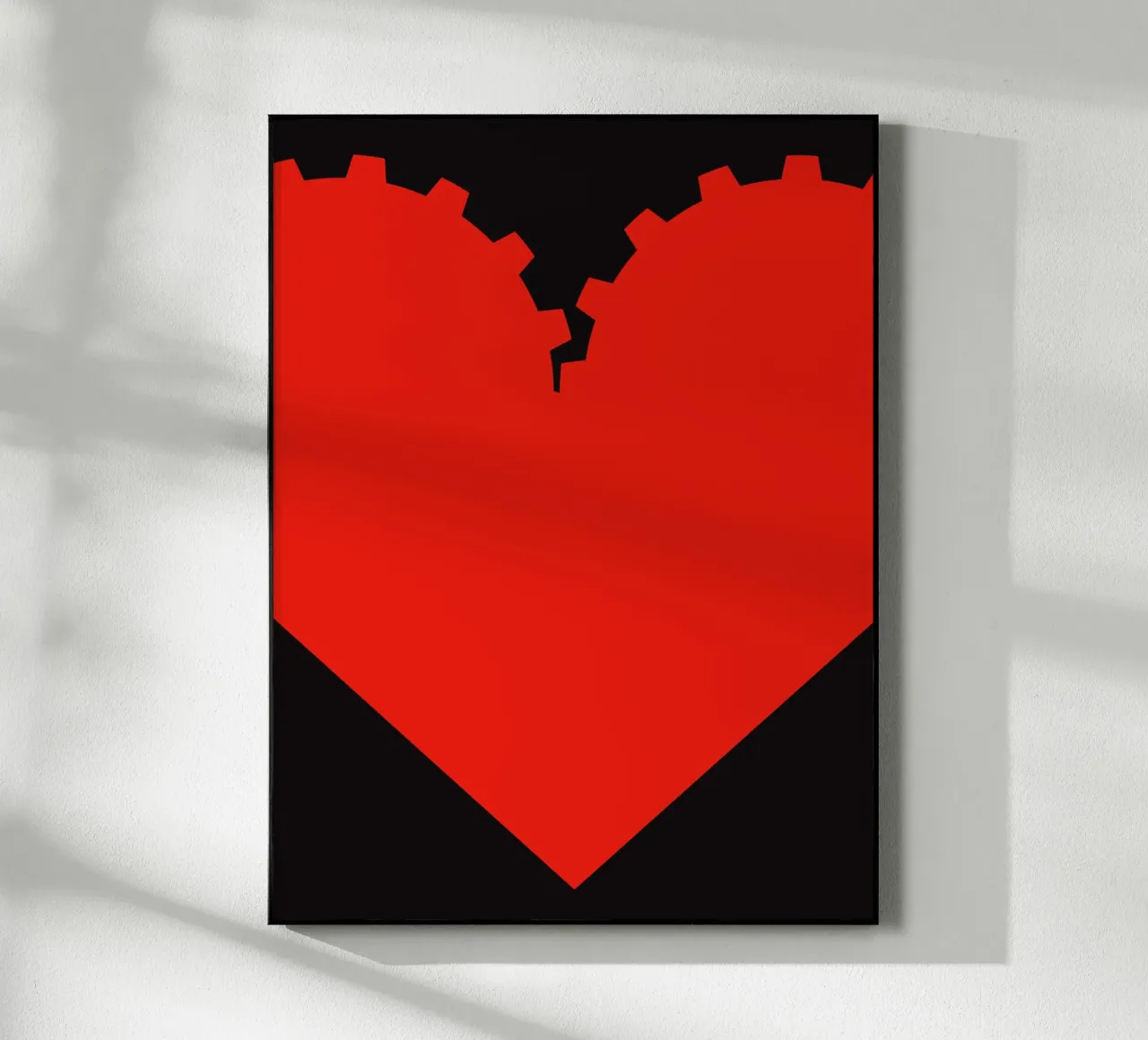 Love Is Work plexiglass da Thomas Fuchs